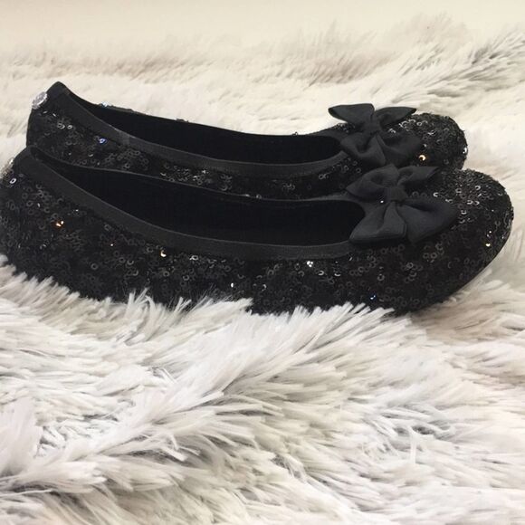 Stuart Weitzman Fannie Sequin Ballerina Flat - Picture 3 of 8